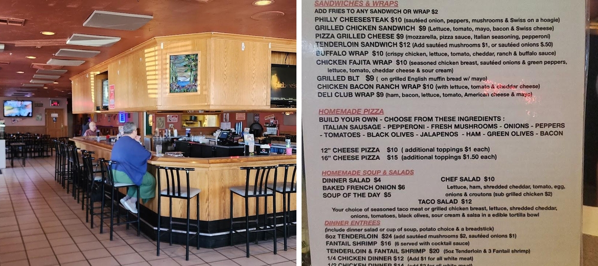 Schooner Pub & Grill Menu