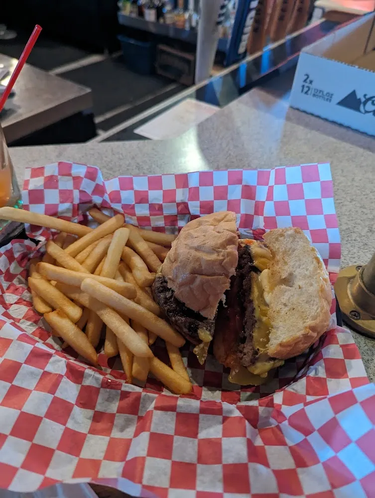 Cheeseburger and Fries